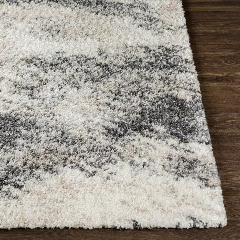 Lyra Shag Machine Woven Rug - Livabliss