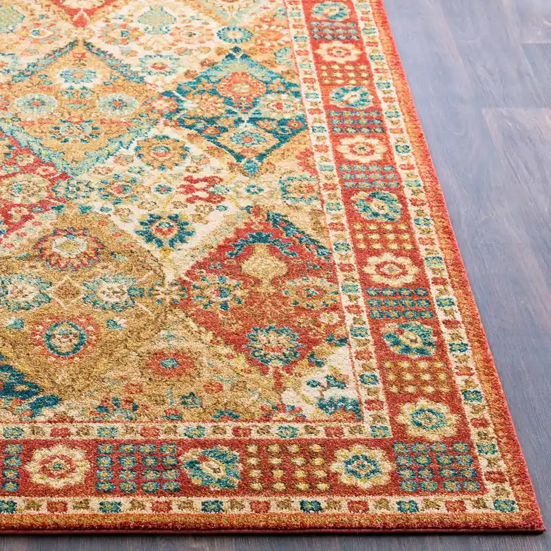 Masala Market Machine Woven Rug - Livabliss