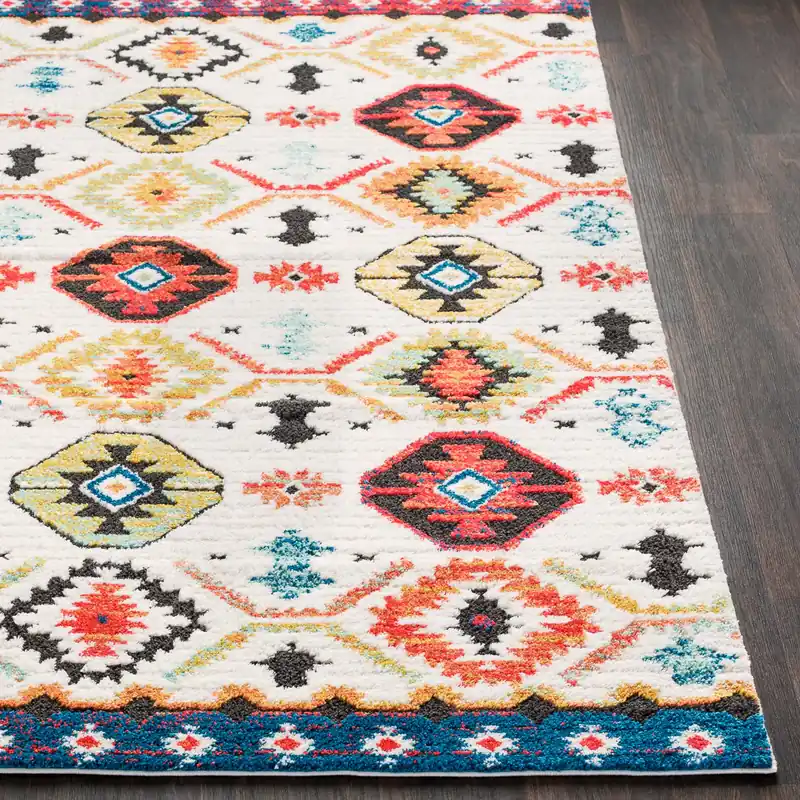 Moroccan Shag Machine Woven Rug - Livabliss