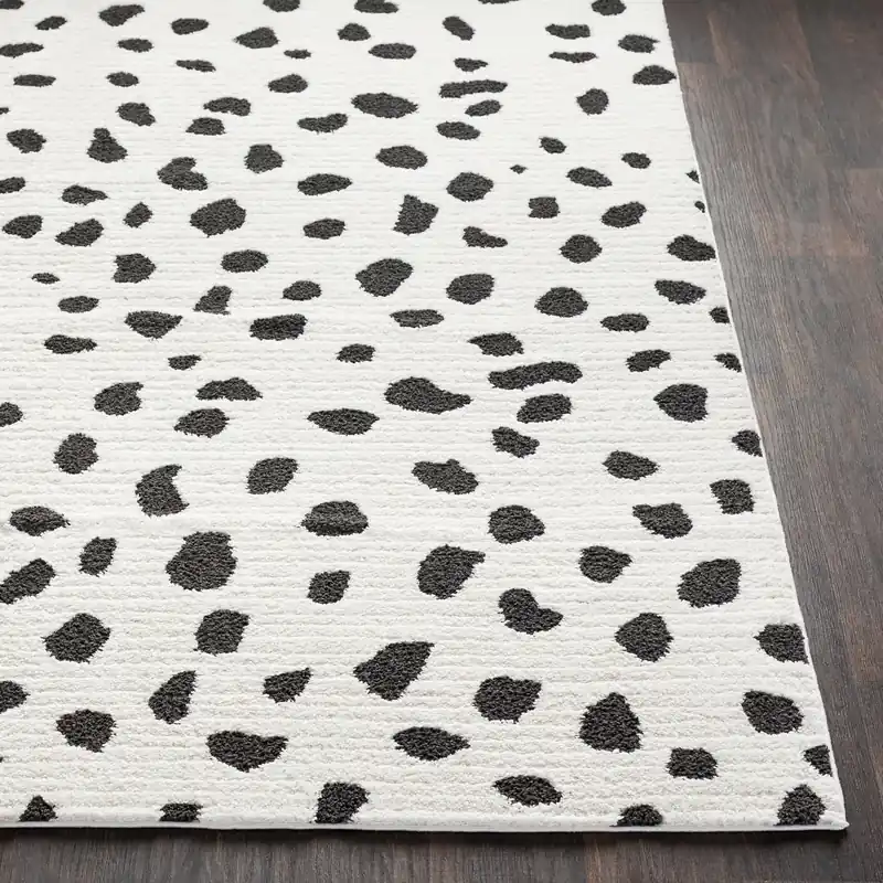 Moroccan Shag Machine Woven Rug - Livabliss
