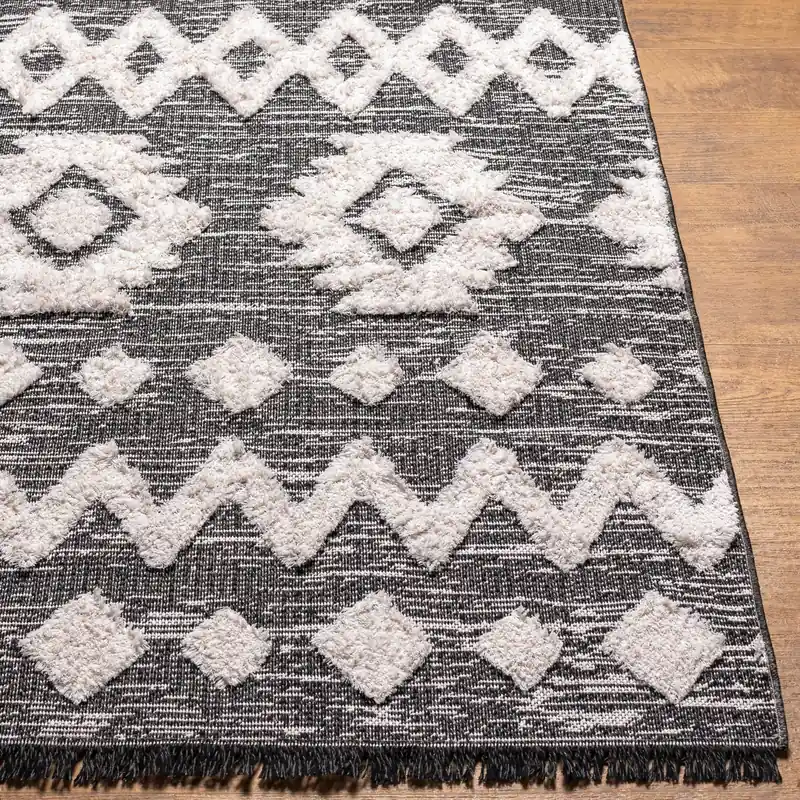 Morocotton Machine Woven Rug - Livabliss