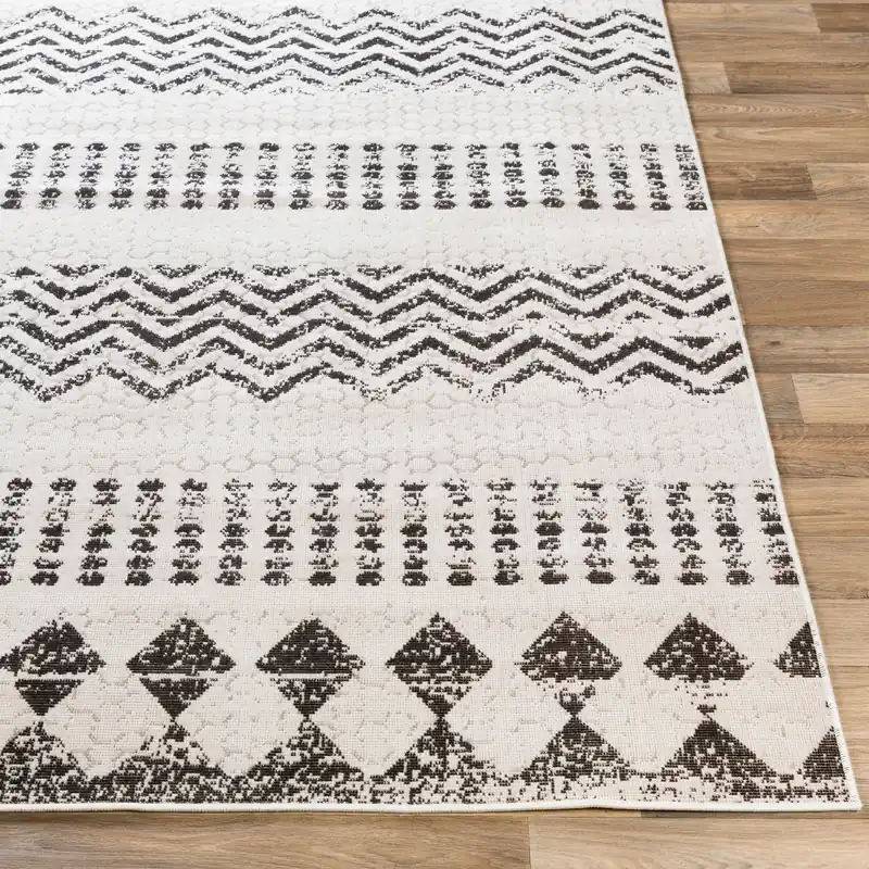 Rafetus Machine Woven Rug - Livabliss
