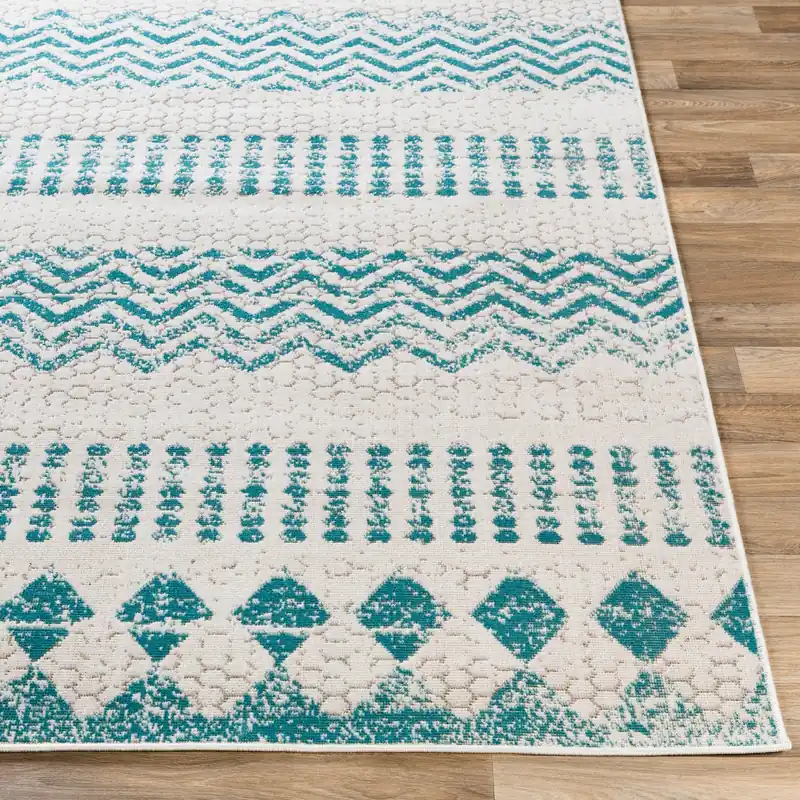 Rafetus Machine Woven Rug - Livabliss
