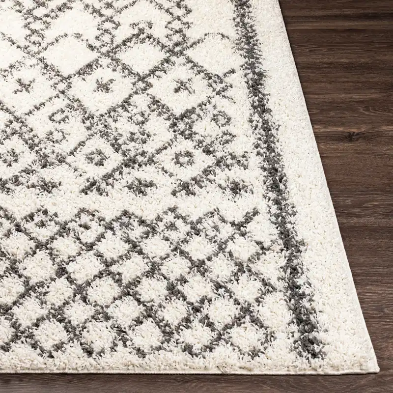 Taza Shag Machine Woven Rug - Livabliss
