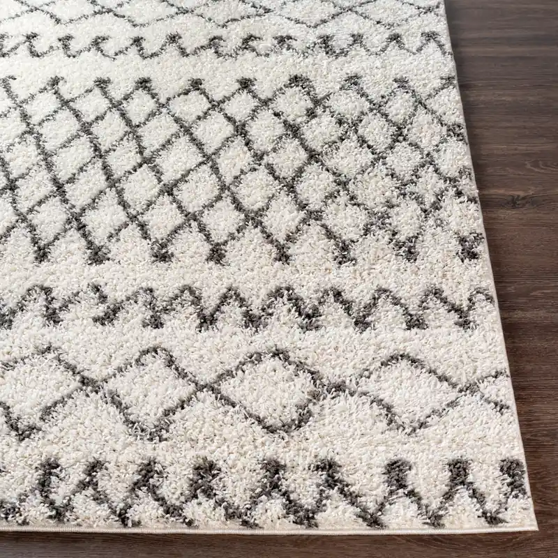 Taza Shag Machine Woven Rug - Livabliss