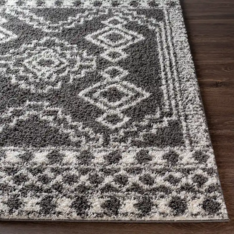 Taza Shag Machine Woven Rug - Livabliss