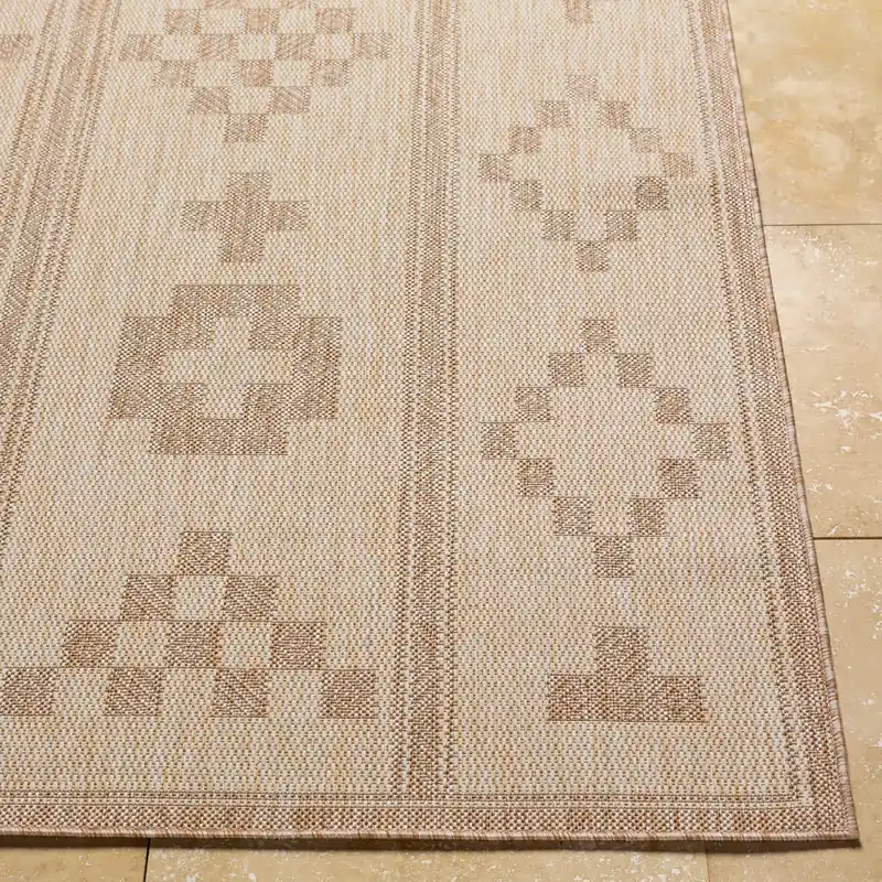 Tuareg Machine Woven Rug - Livabliss