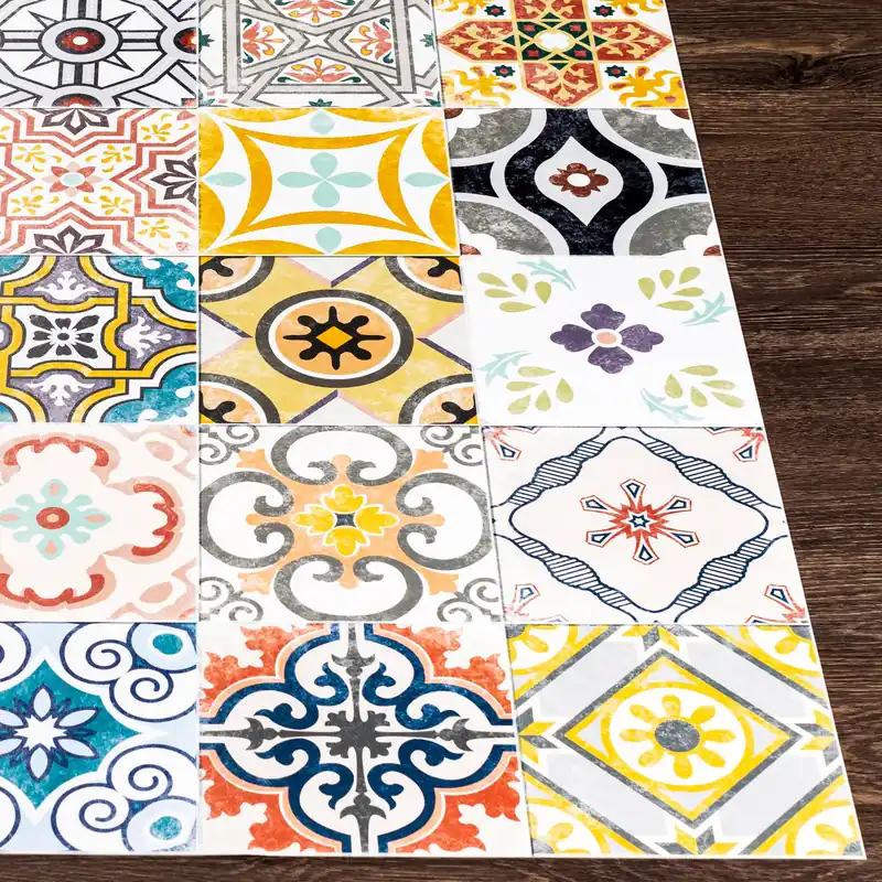 Vinilo Machine Woven Rug - Livabliss