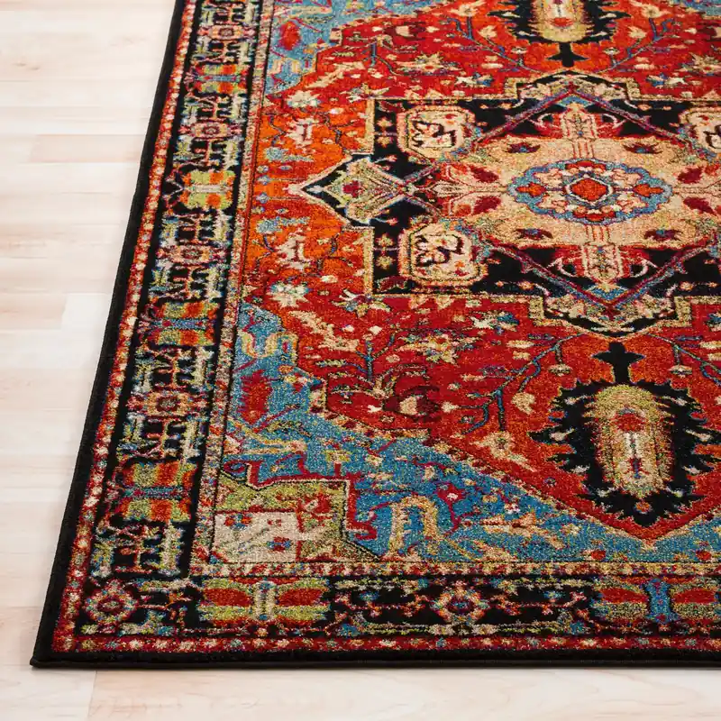 Serapi Machine Woven Rug - Livabliss