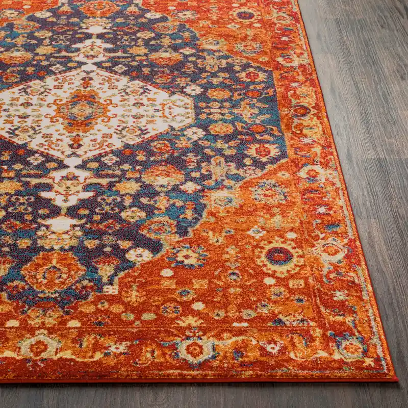 Serapi Machine Woven Rug - Livabliss