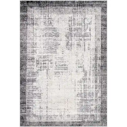 Siyah Machine Woven Rug - Livabliss