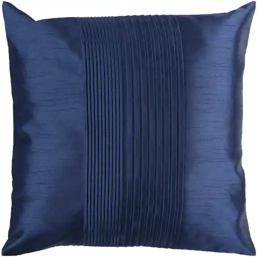 Solid Pleated Accent Pillow - Livabliss