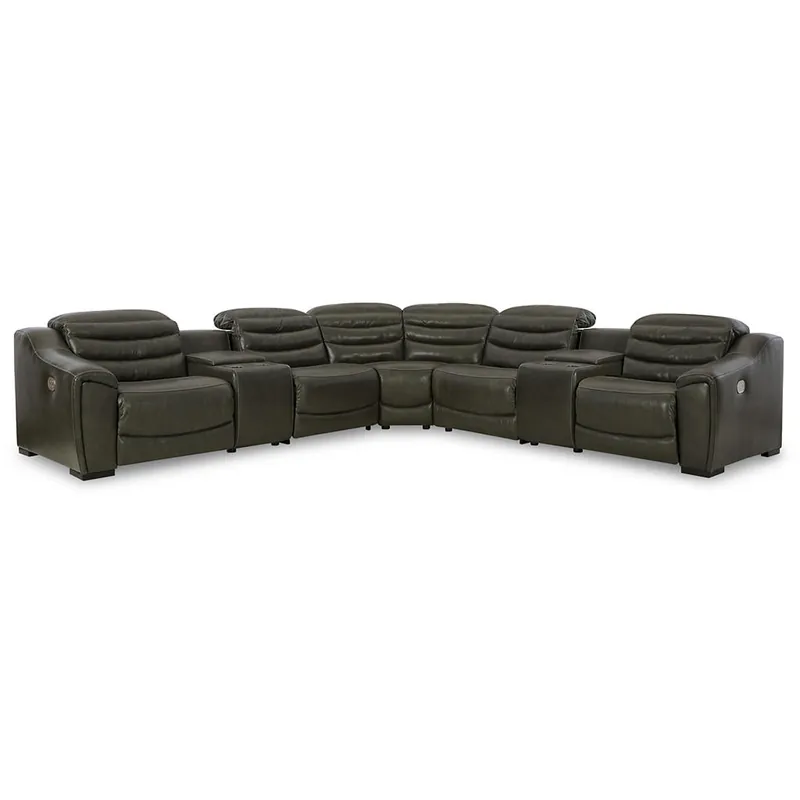 Center Line 7-Piece Power Reclining Sectional