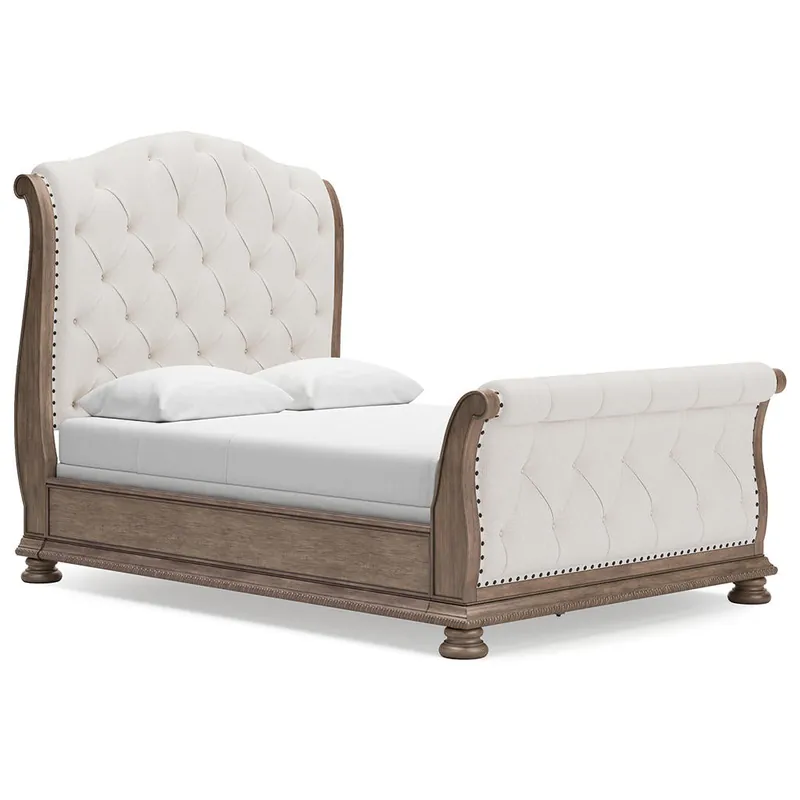 Ardenfield Queen Upholstered Sleigh Bed - Signature Design by Ashley®