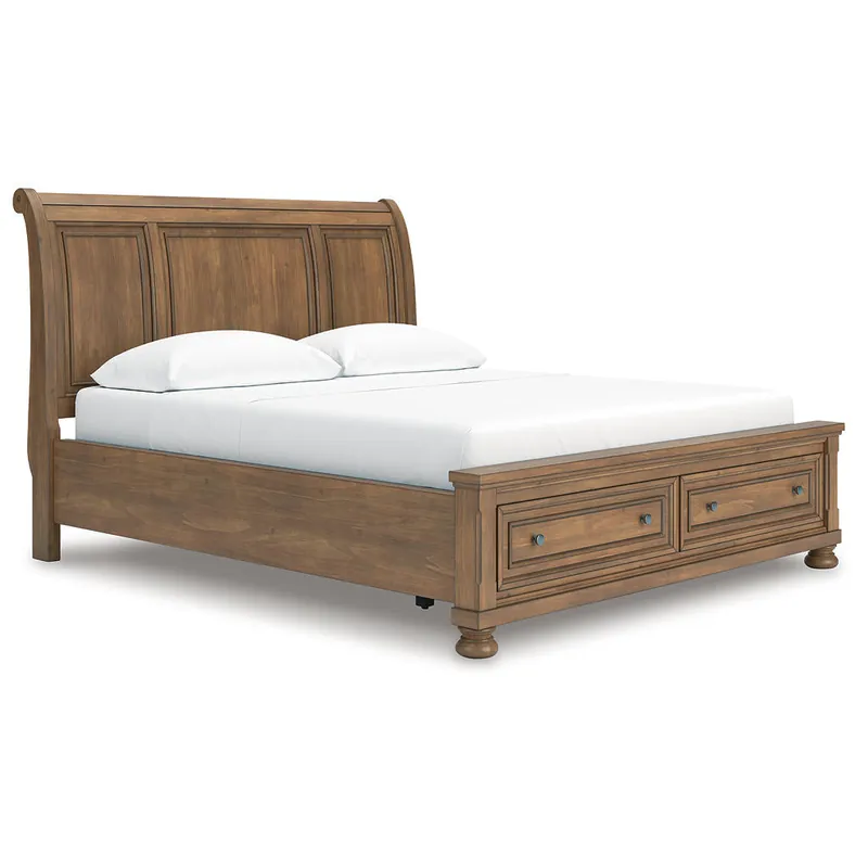 Feddinger California King Storage Sleigh Bed - Signature Design by Ashley®