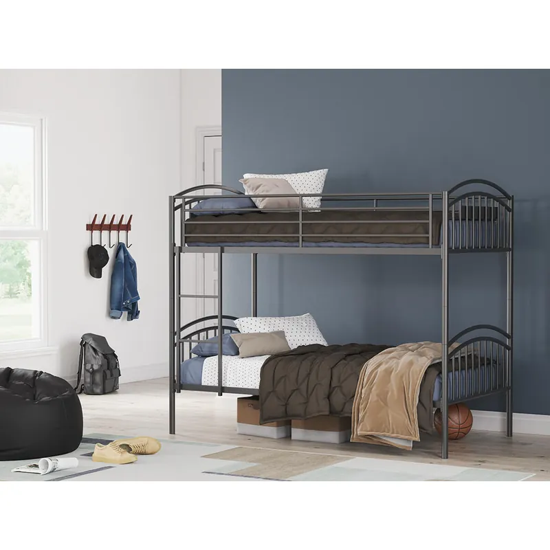 Lanceburg Twin over Twin Bunk Bed with Ladder - Signature Design by Ashley®