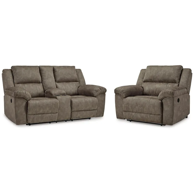 Laresview Reclining Loveseat and Oversized Recliner - Signature Design by Ashley®