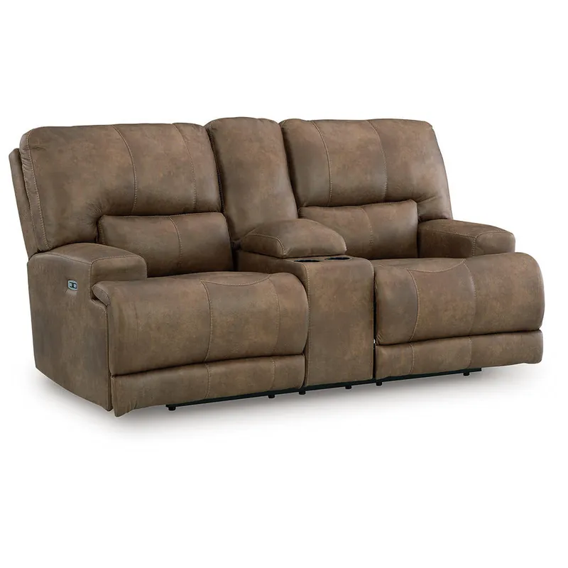 Beckley Place Power Reclining Loveseat with Console - Signature Design by Ashley®