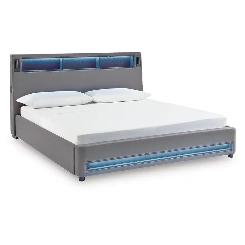Verishaw King Upholstered Bed - Signature Design by Ashley®