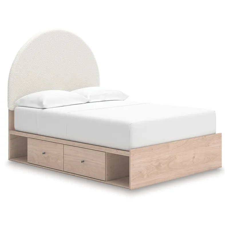 Arloster Full Upholstered Panel Bed with Storage - Signature Design by Ashley®