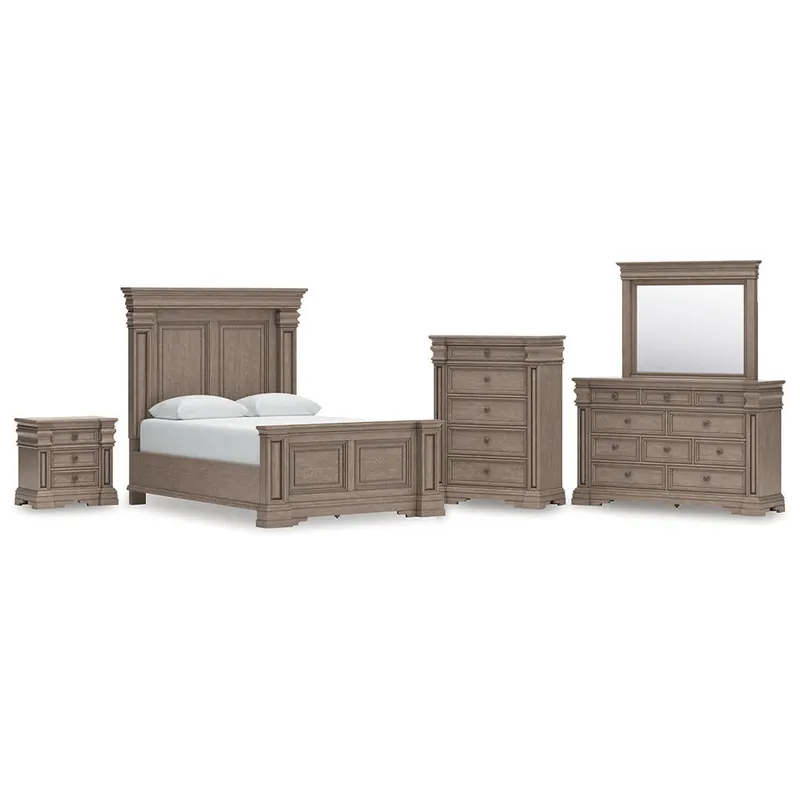 Blairhurst Queen Panel Bed, Dresser, Mirror, Chest and Nightstand - Signature Design by Ashley®