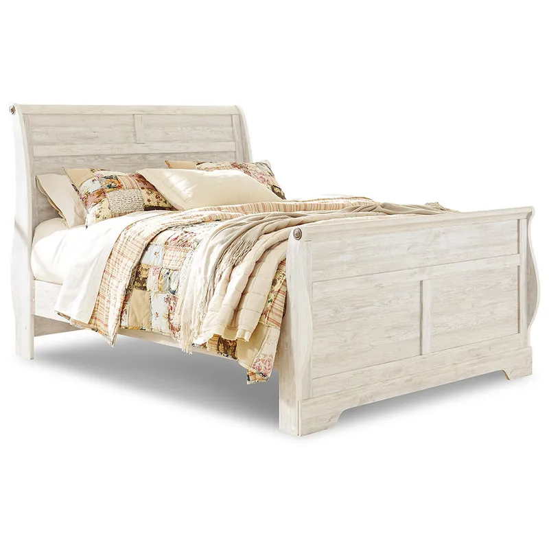 Willowton Queen Sleigh Bed - Signature Design by Ashley®