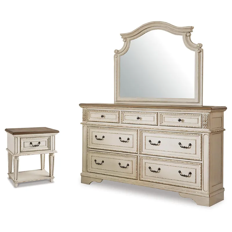 Realyn Dresser, Mirror and Nightstand - Signature Design by Ashley®