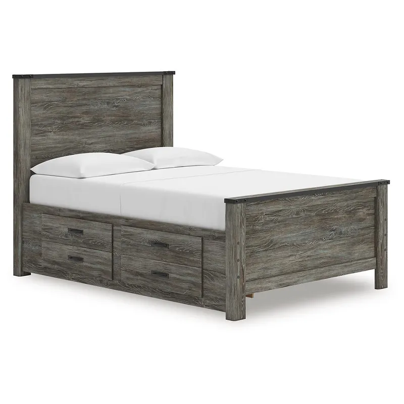 Frandern Full Panel Bed with Storage - Signature Design by Ashley®