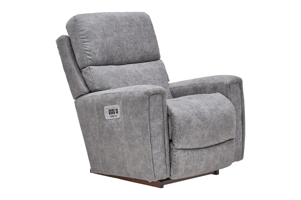 Apollo Grey Quad Power Rocker Recliner - La-Z-Boy