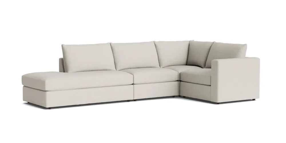 Beckham Bumper Modular L-Shaped Sectional