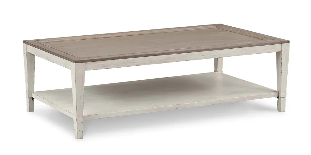Bella Rectangular Cocktail Table - Bassett