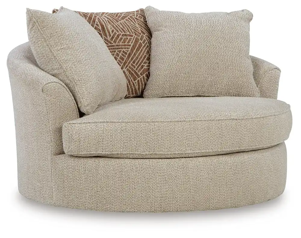 Steelwater Retreat Oversized Swivel Accent Chair - Benchcraft®