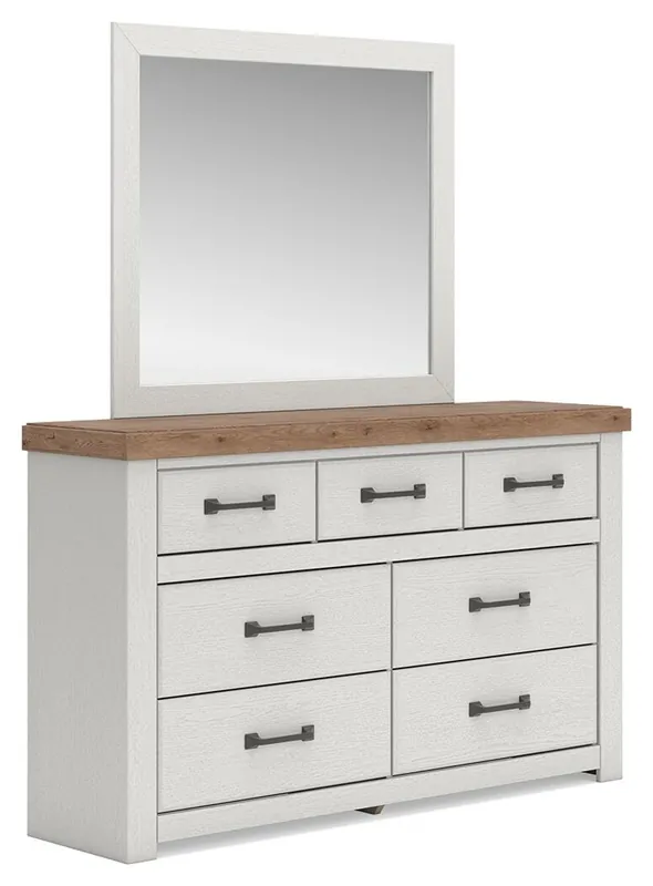 Savonport Dresser and Mirror - Benchcraft®