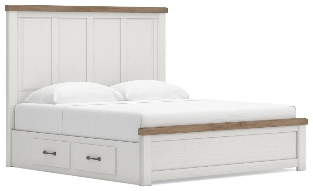 Savonport King Panel Bed with Storage - Signature Design by Ashley®