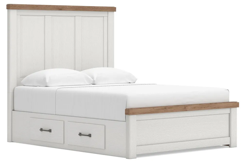 Savonport Queen Panel Bed with Storage - Signature Design by Ashley®