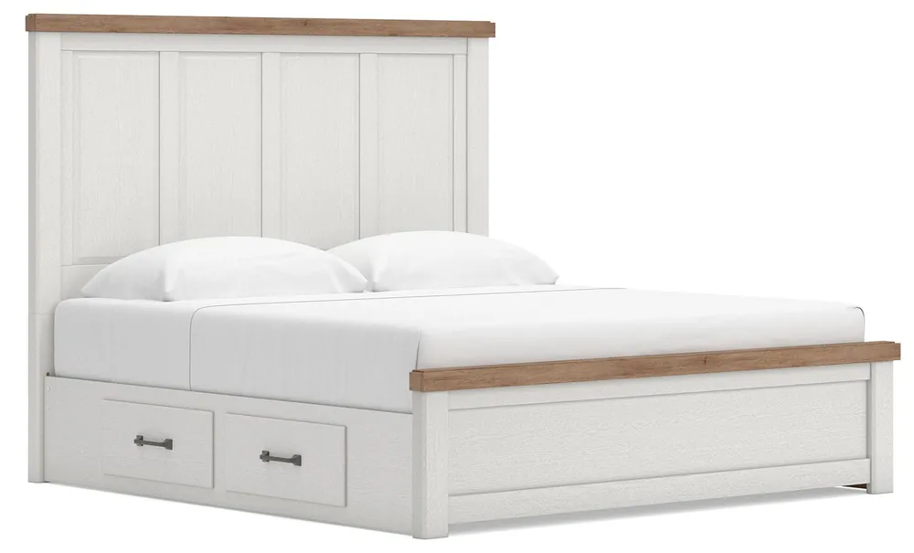Savonport King Panel Bed with Storage - Signature Design by Ashley®