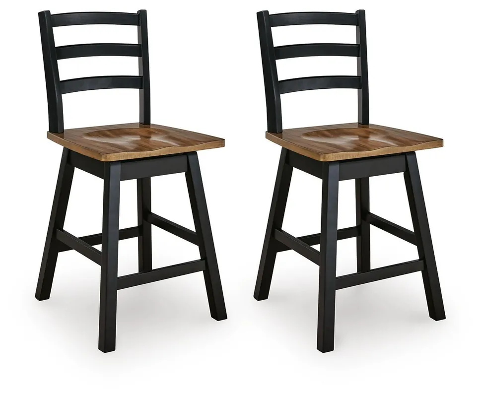 Wildenauer Counter Height Swivel Barstool - Signature Design by Ashley®