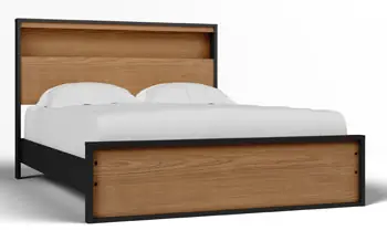 Kozmour Queen Bookcase Complete Bed Frame - Signature Design by Ashley®