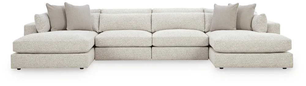 Ashbourne Estate 4-Piece Double Chaise Sectional
