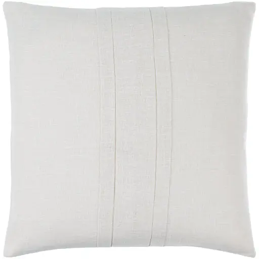 Pleated Cotton Accent Pillow - Livabliss