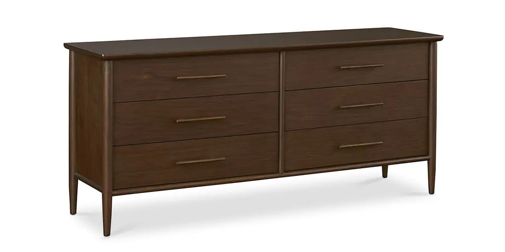Copenhagen 6 Drawer Dresser - Bassett
