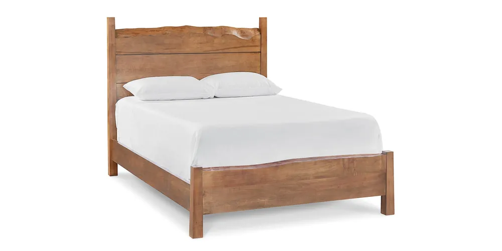 Heritage Live Edge Panel Bed - Bassett