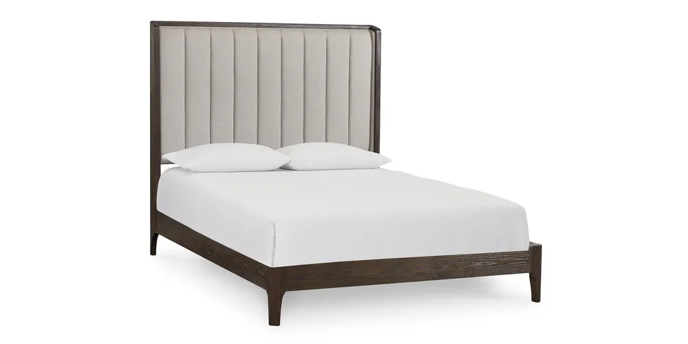 Modern Rivoli Upholstered Bed - Bassett
