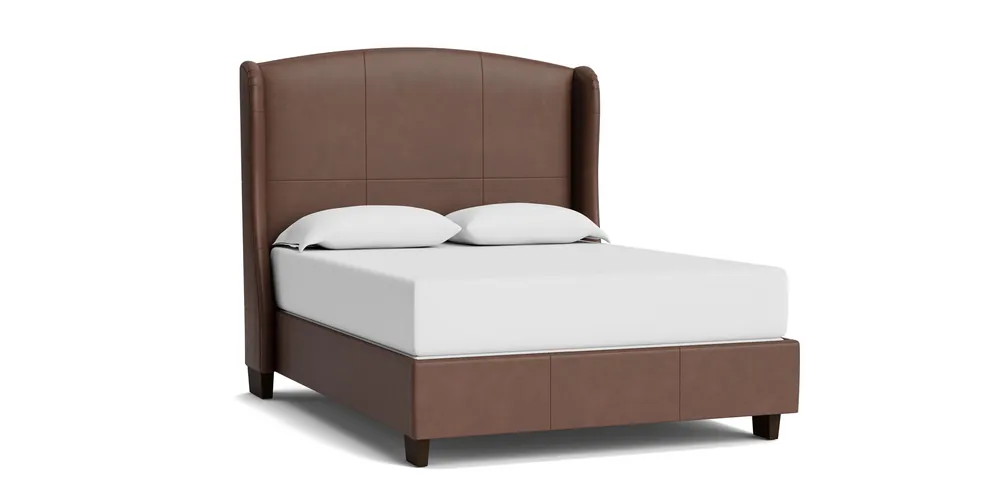 Paris Leather Upholstered Storage Bed - Bassett