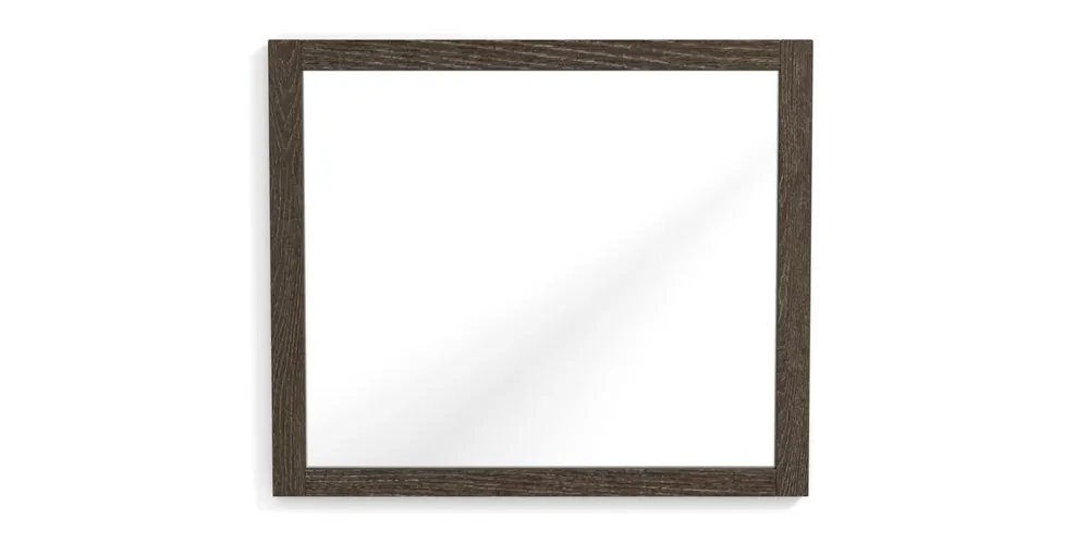 Tobago Pepper Grey Landscape Mirror - Bassett