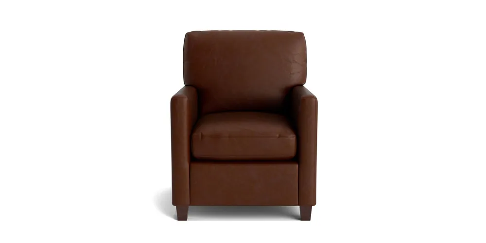 Trent Leather Accent Chair - Bassett