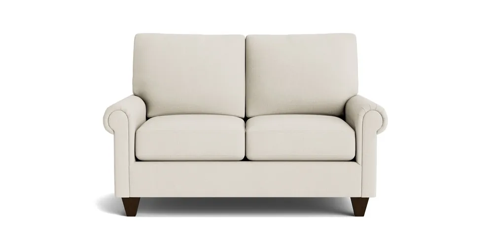 True Custom® Panel Arm Loveseat - Bassett