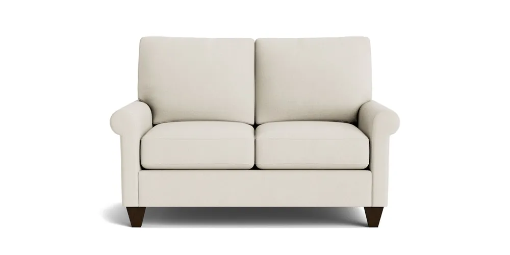 True Custom® Roll Arm Loveseat - Bassett