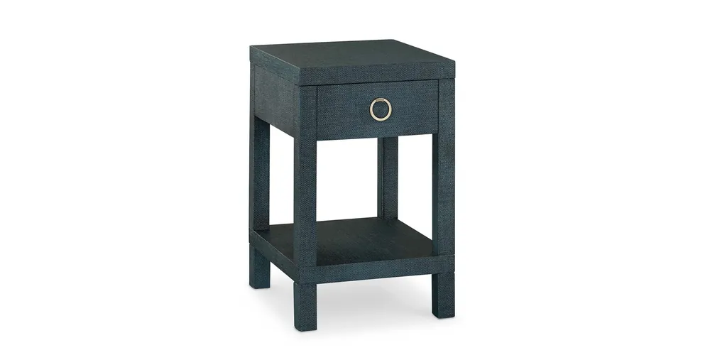 Ventura Raffia Chairside Table - Bassett