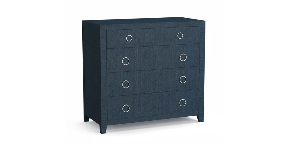 Ventura Raffia Chest - Bassett
